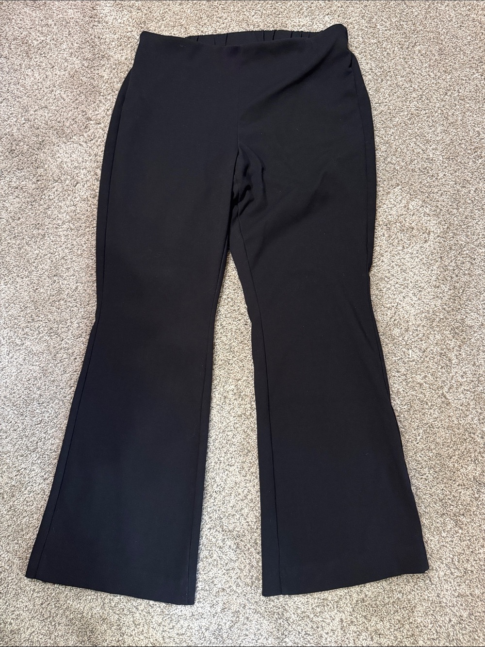 Women’s Black Flare Work Pants